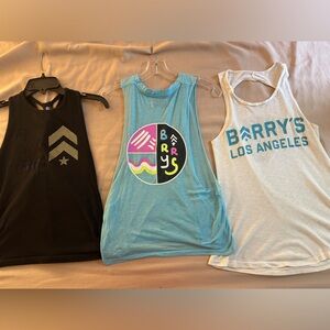Barry’s Bootcamp LA Workout Shirts 💪🏼🩵✨